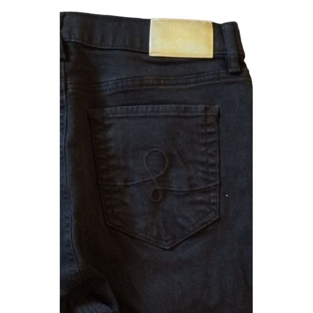 LILLY PULITZER South Ocean Black Skinny Jeans Women's Size 8 Style # 004385